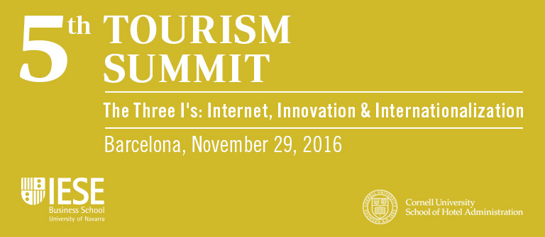 5th Tourism Summit - IESE Business School 5th Tourism Summit - IESE Business School