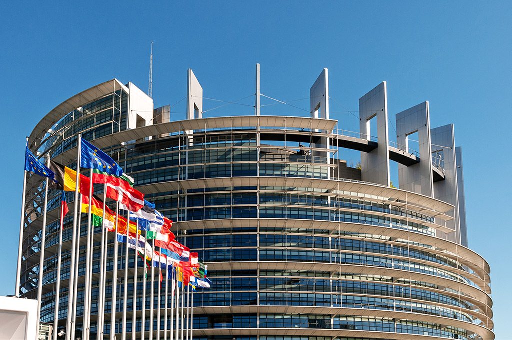 edificio del parlamento europeo