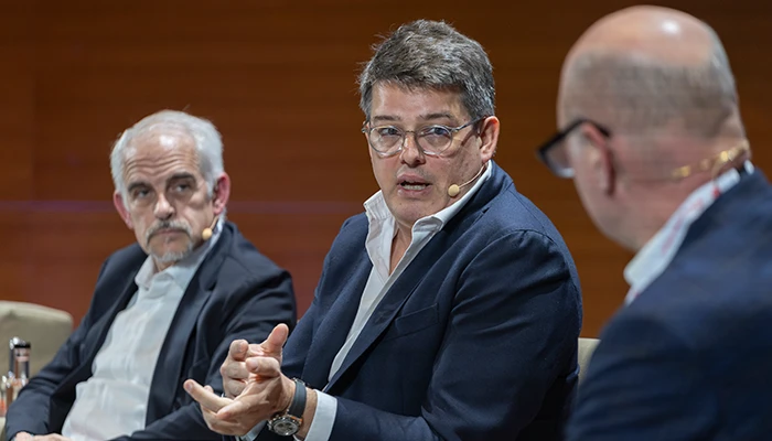 Kristoff Puelinckx en un evento en el IESE