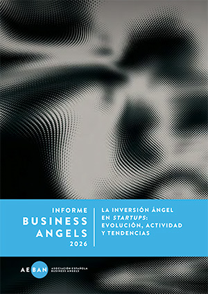 AEBAN 2026 Business Angels Report cover, La inversión ángel en startups: evolución, actividad y tendencia