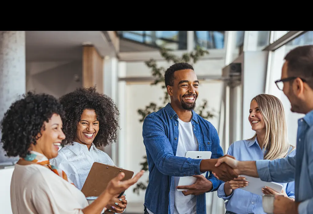 Team members with an attitude of trust