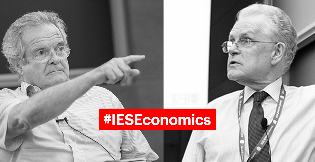 Alfredo Pastor and Antonio Argandoña for #IESEconomics