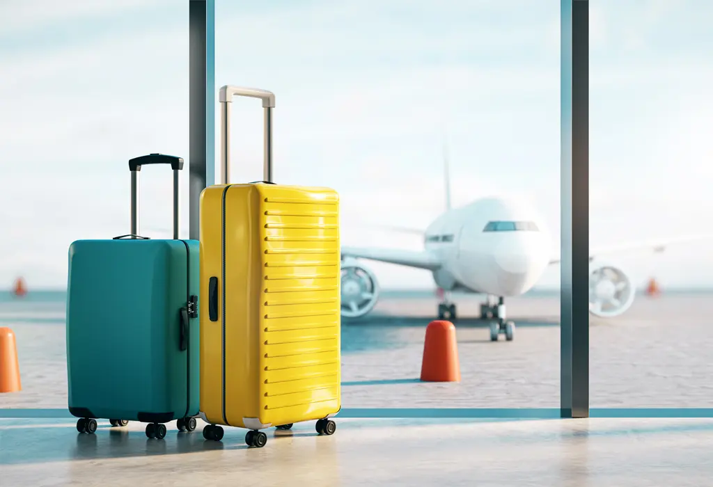 Unattended luggage at the airport