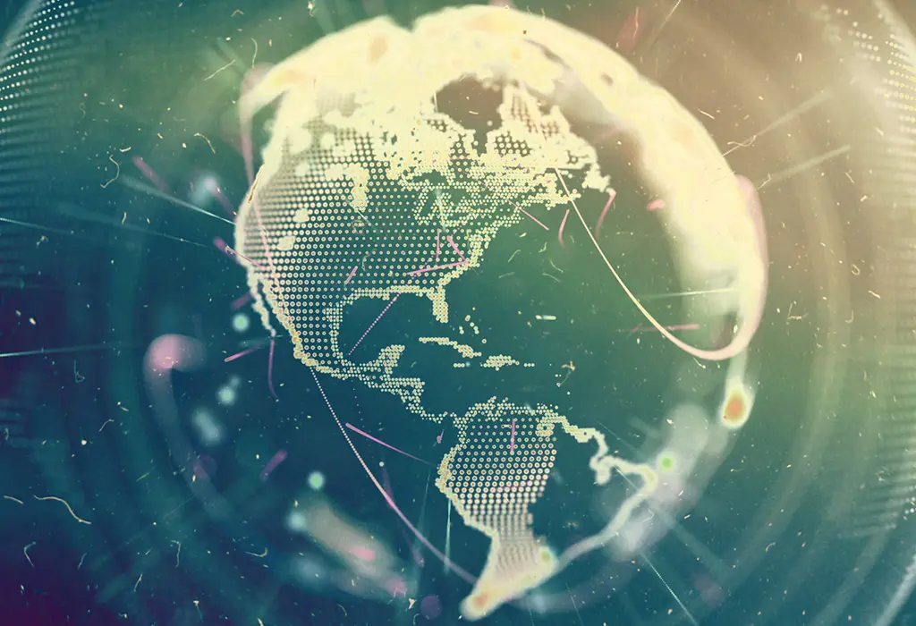 Illustration of the Earth