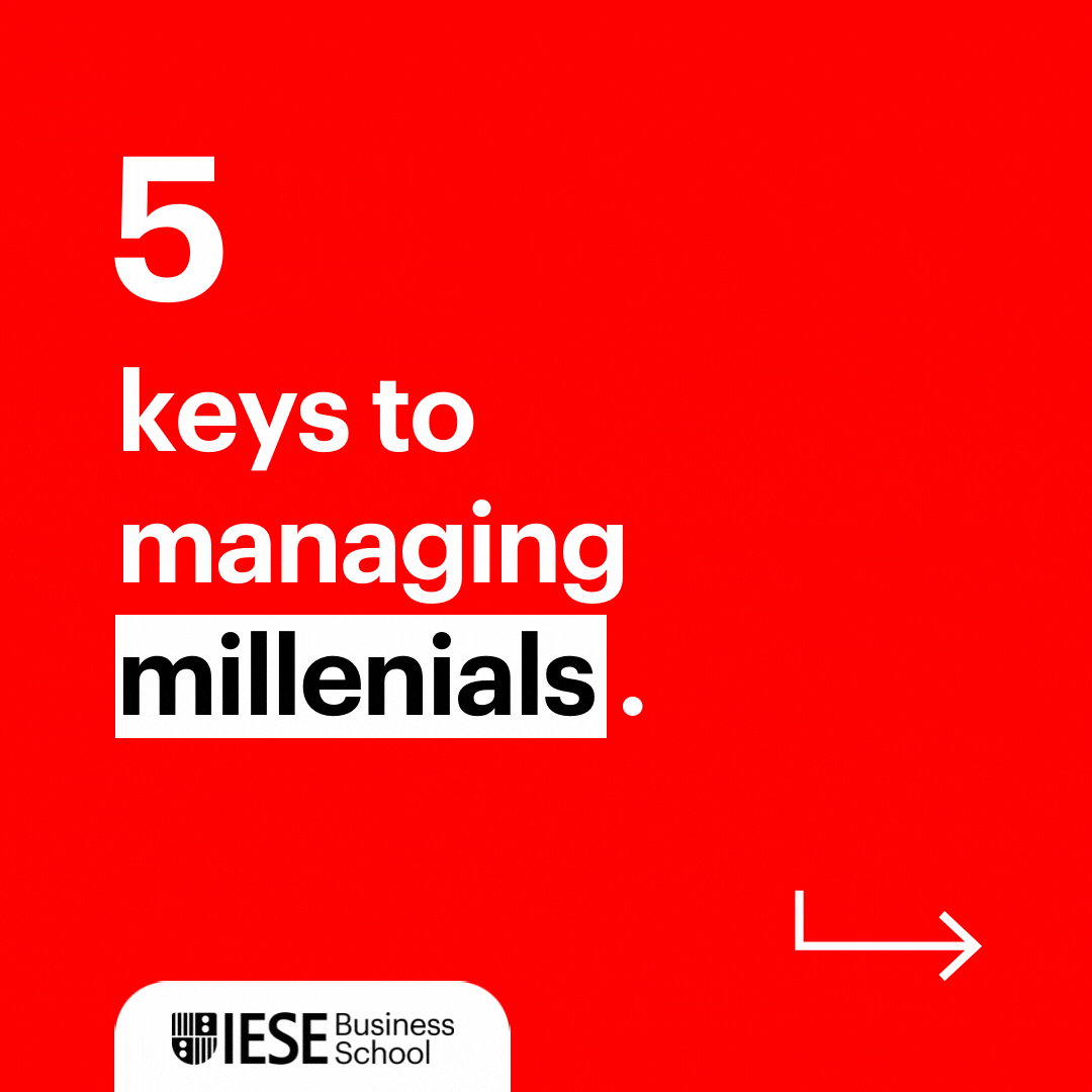 Keys to managing millenials