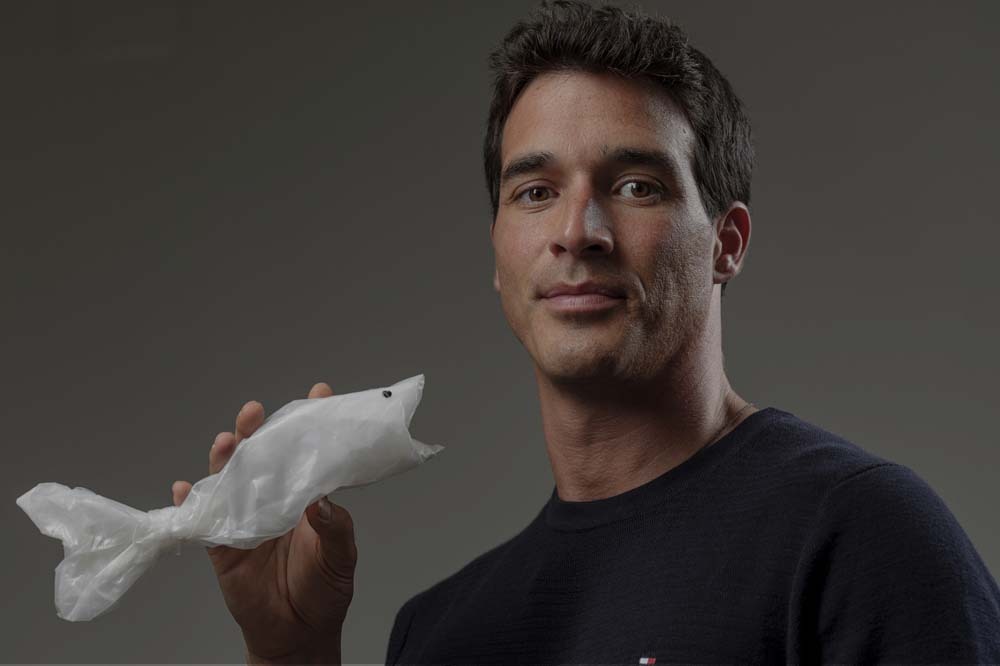 Carlos Uraga, cofounder of Nantek, finds treasure in plastic waste