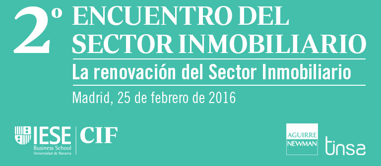 2º Encuentro del Sector Inmobiliario 2º Encuentro del Sector Inmobiliario